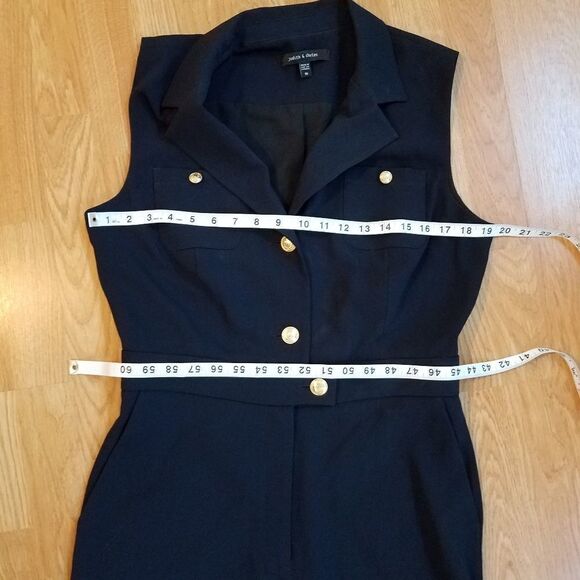 Judith & Charles Kauai Jumpsuit sz 10 - Picture 6 of 8